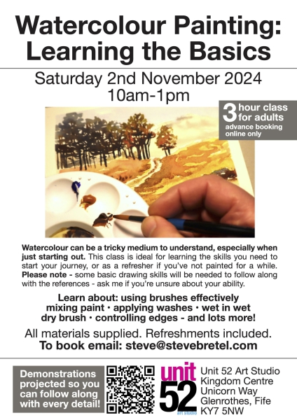 WATERCOLOUR BASICS POSTER 2.11.24